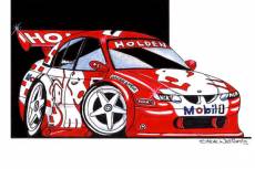 VX Holden Commodore:         Mark Skaife  » Click to zoom ->